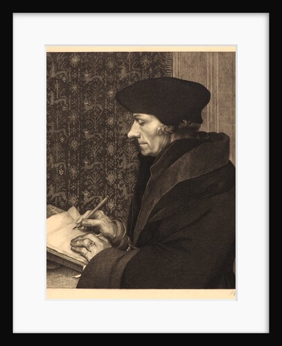 Portrait of Erasmus of Rotterdam, 1863 by Félix Bracquemond