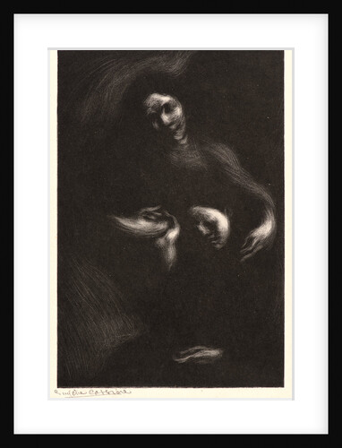 Homage to Tolstoi, 1901 by Eugène Carrière