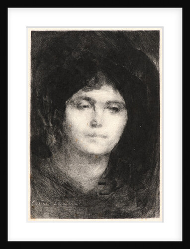 Mme. Eugène Carrière, 1893 by Eugène Carrière