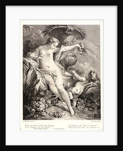 Venus and Amor, ca. 1730-1740 by Pierre-Alexandre Aveline