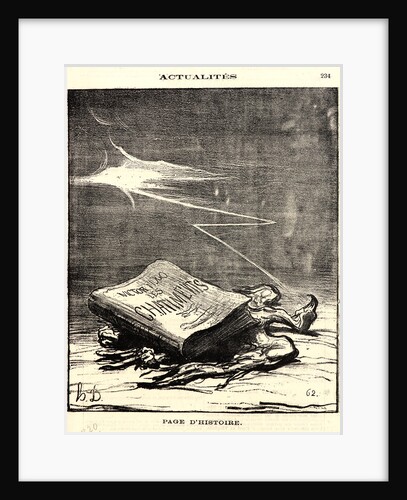 Page d'histoire, 1870 by Honoré Daumier