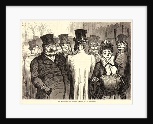 Boulevard des Italiens, 1862 by C. Maurand