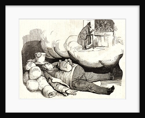 Un Cauchemar, 1834 by Honoré Daumier