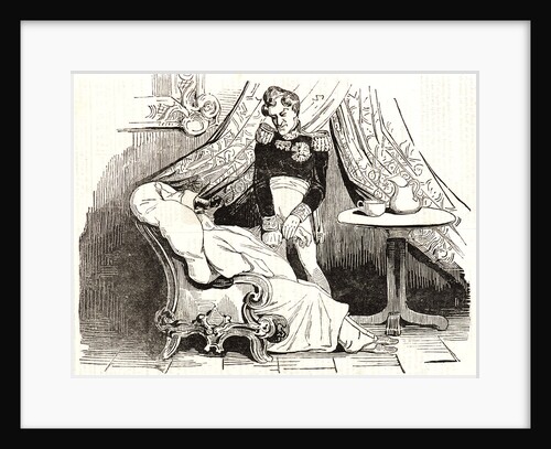 L'Europe peut dormir Tranquille; ce ne sera bien. Dieu protège la France, 1834 by Honoré Daumier