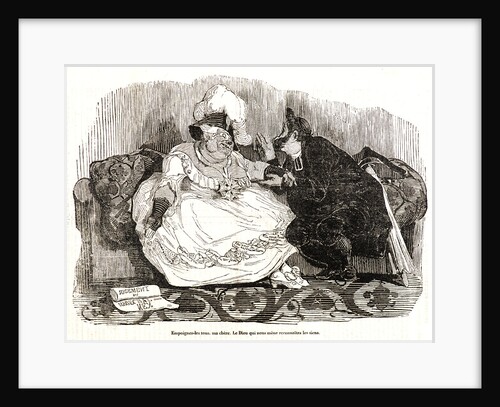 Empoignez-les Tous, ma chere. Le Dieu qui nous mene reconnaitra le siens, 1834 by Honoré Daumier