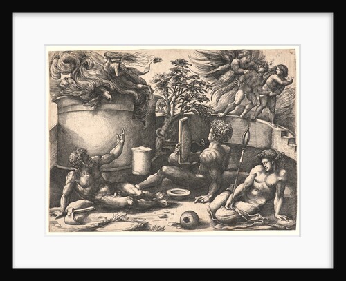 The Expulsion of Adam and Eve from Paradise by Amico Aspertini