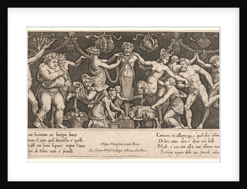 Sacrifice to Priapus, 16th century by Master of the Die