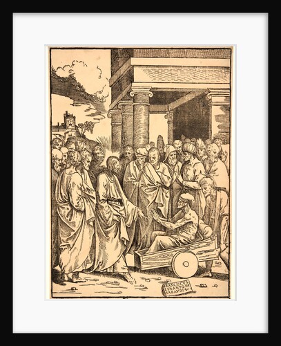 Christ Healing the Paralytic, ca. 1530- 1540 by Francesco Denanto