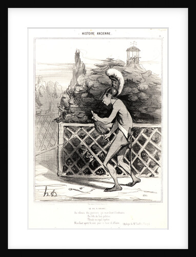 Le fil d'Ariane, 1842 by Honoré Daumier