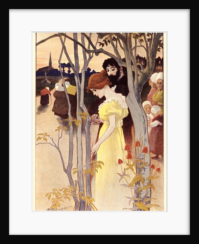 Dusk (Crépuscule), ca. 1897 by Paul Balluriau