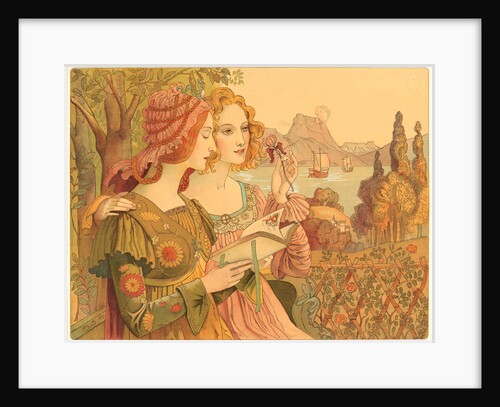 Golden Legend (Legende Dorée), 1897 by Armand Point