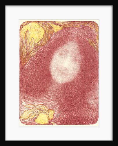 Under the Flowers (Sous les Fleurs), ca. 1897 by Edmond François Aman-Jean