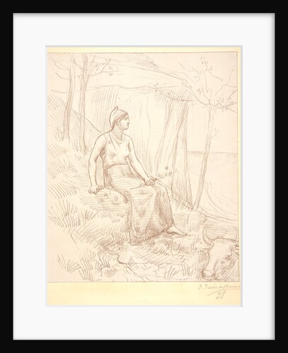 Normandie, 1893 by Pierre Puvis de Chavannes