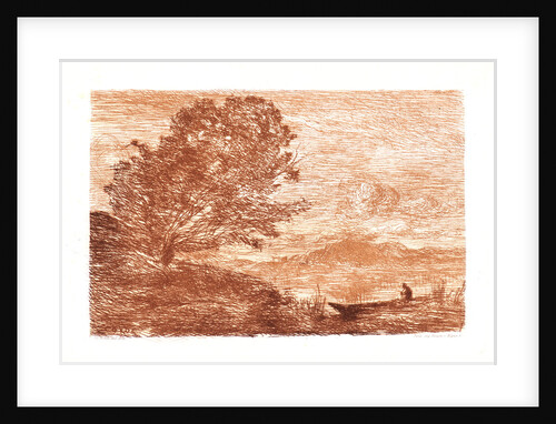 A Lake in the Tyrol, ca. 1863- 1865 by Jean-Baptiste-Camille Corot