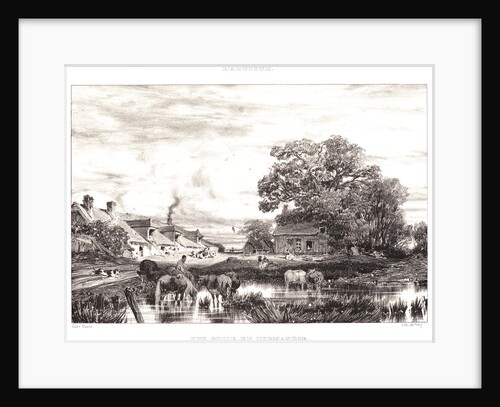 View in Normandy (Vue prise en Normandie), 1835 by Jules Dupré