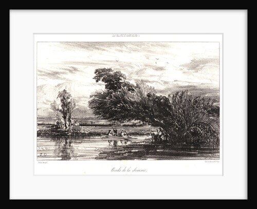 Banks of the Somme (Picardy), 1836 by Jules Dupré