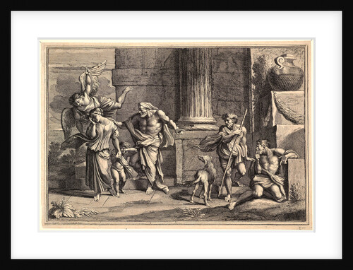 Hagar and Ishmael, ca. 1740-1750 by Charles-Antoine Coypel