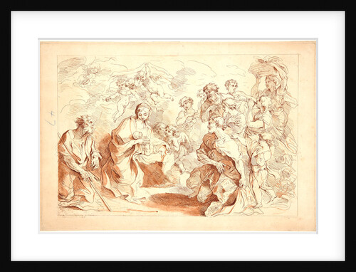 The Adoration of the Shepherds by Francesco Bartolozzi