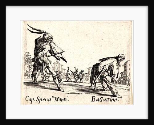 Cap. Spessa Monti and BaGattino, 1622 and later by Jacques Callot