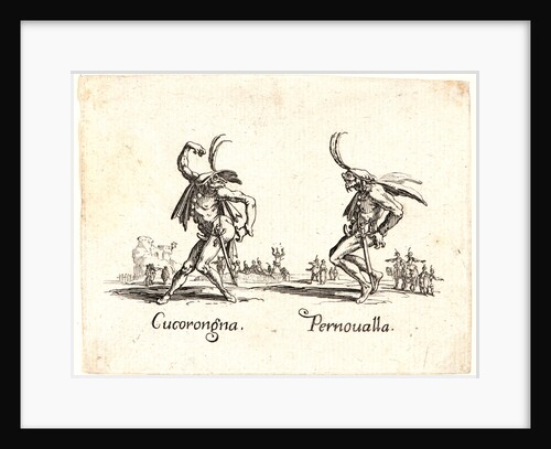 Cucorogna and Pernoualla, 1622 and later by Jacques Callot