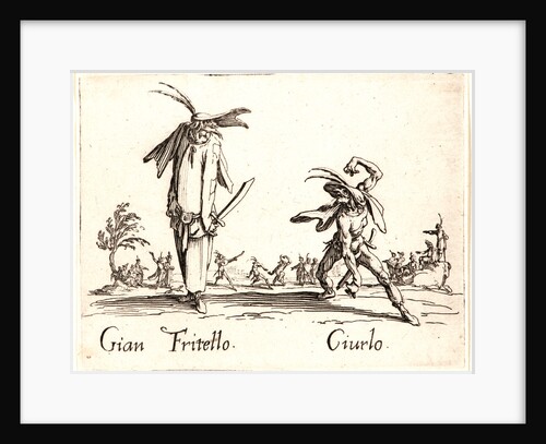 Gian Fritello and Ciurlo, 1622 and later by Jacques Callot