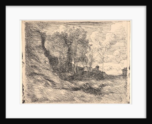 Souvenir d'Ostie, 1855 by Jean-Baptiste-Camille Corot