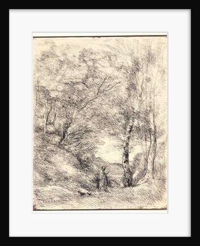Les Jardins d'Horace, 1855 by Jean-Baptiste-Camille Corot