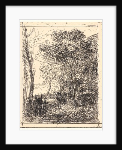 La Ronde Gauloise, 1857 by Jean-Baptiste-Camille Corot