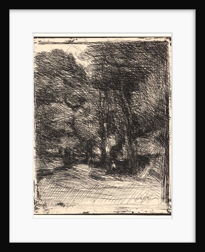 Souvenir du Bas Breau, 1857 by Jean-Baptiste-Camille Corot