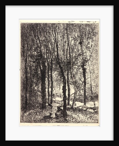 La Gardeuse de Chèvres, 1862 by Charles François Daubigny