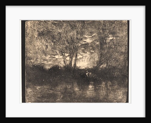 Vaches a Labreuvoir, 1862 by Charles François Daubigny