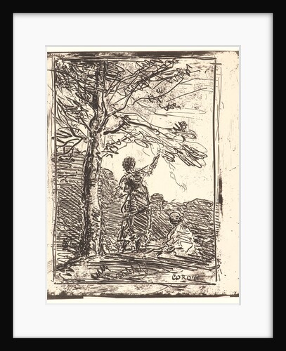 The Young Girl and Death (Le Jeune Fille et la Mort), 1854 by Jean-Baptiste-Camille Corot
