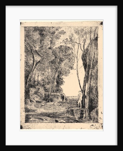 The Little Shepherd (Le Petit Berger), 1855 by Jean-Baptiste-Camille Corot