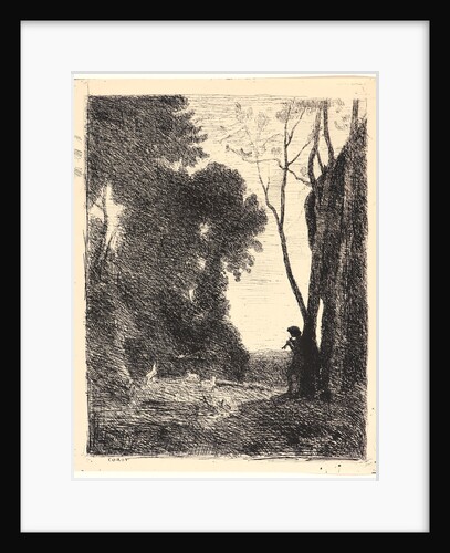 The Little Shepherd (Le Petit Berger), ca. 1855 by Jean-Baptiste-Camille Corot