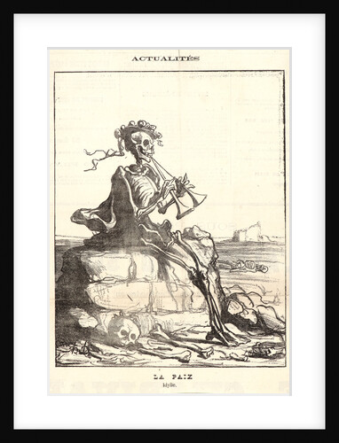 La Paix—Idylle, 1871 by Honoré Daumier