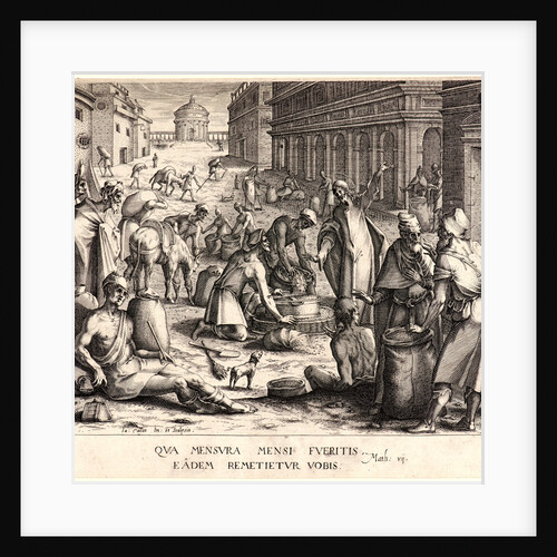 The Grain Weighers (Les Mésureures de Grain), ca. 1608-1611 by Jacques Callot