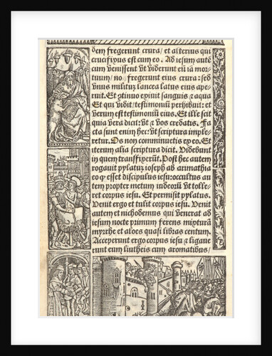 Sheet from a Book of Hours, 1520 by Anonymous