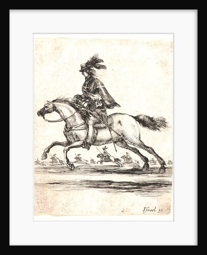 Mousquetaire à cheval, 1642-1645 by Stefano Della Bella