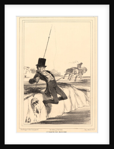 Le danger des passions, 1840 by Honoré Daumier