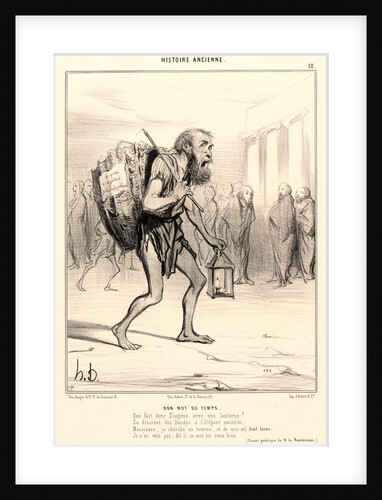 Bon Mot du Temps, 1842 by Honoré Daumier