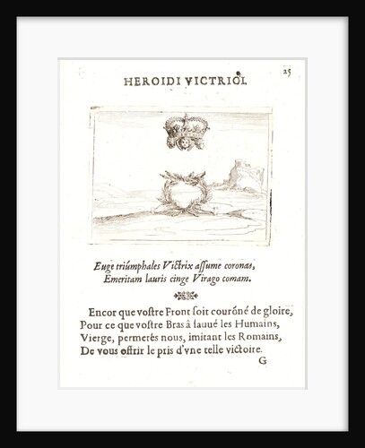 Les Deux Couronnes, 17th century by Jacques Callot