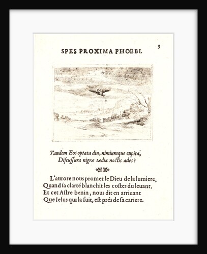 Le Lever de L'Aurore, 17th century by Jacques Callot