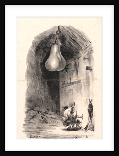 Ah! His!...Ah! His!...Ah! His!, 1832 by Honoré Daumier