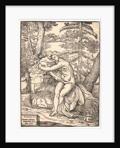 Venus and Amor, 1566 by Nicolò Boldrini