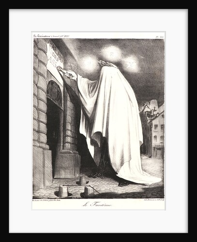 Le Fantôme, 1835 by Honoré Daumier