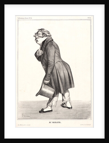 M. Keratr, 1833 by Honoré Daumier
