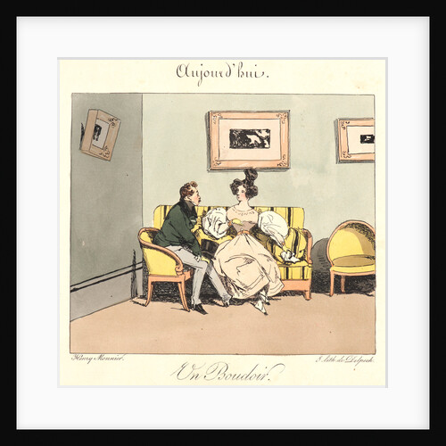 Un Boudoir (Aujourd'hui), 1829 by Henry Bonaventure Monnier