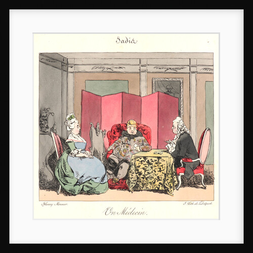 Un Medecin (Jadis), 1829 by Henry Bonaventure Monnier