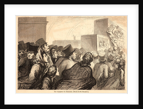Les Voyageurs du Dimanche, 1862 by C. Maurand