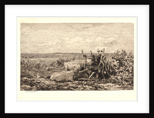 The Grape Harvest, 1865 by Charles François Daubigny